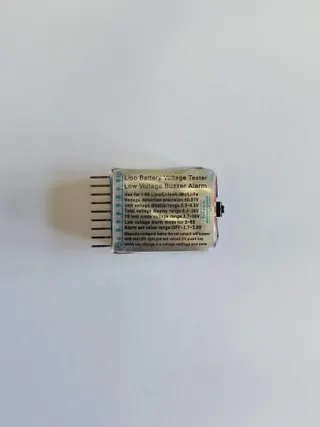 Tester na lipo baterie 2 – 2